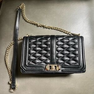 Rebecca Minkoff Black Quilted Crossbody Bag